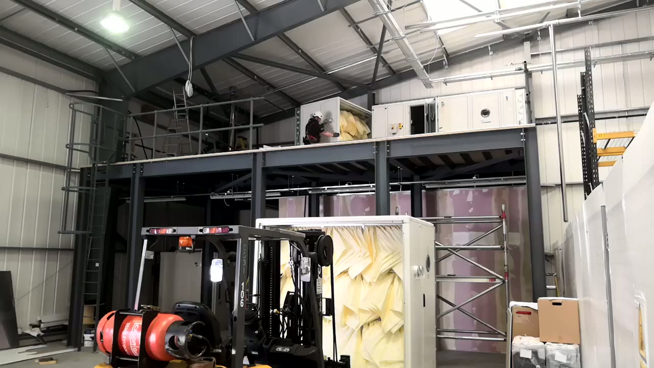 Air Handling Unit positioning at Lonza Livingston