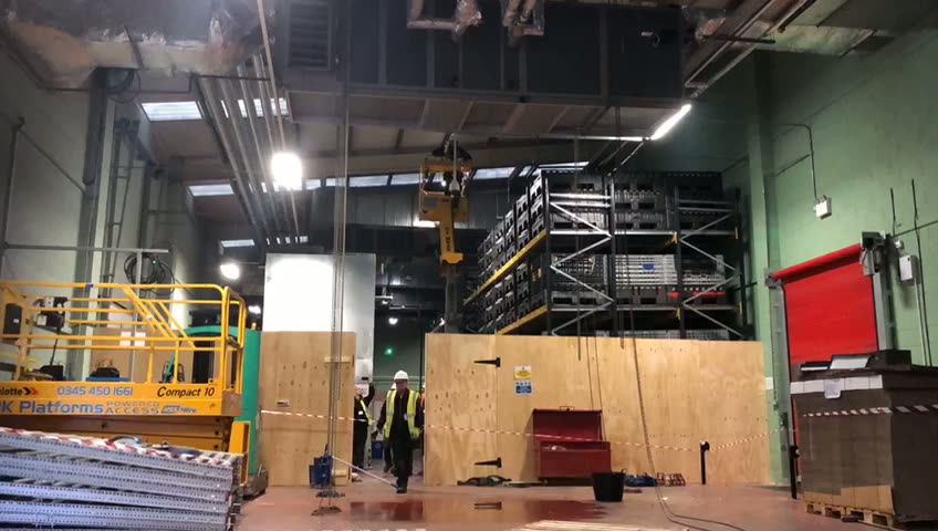 Air Handling Unit positioned within the Rotherham site